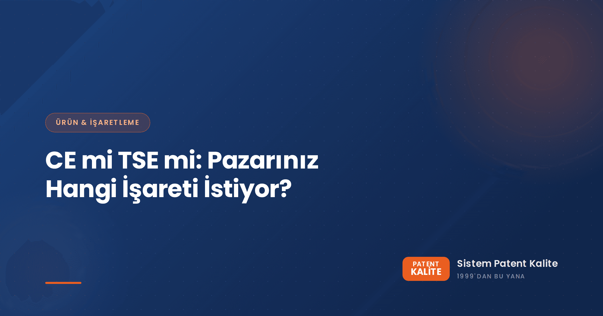 Bir ürün etiketinde yan yana CE işareti ve TSE kalite işareti, Türk üretici için farkı gösteren görsel